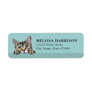 Pixie Bob Cat Return Address Labels