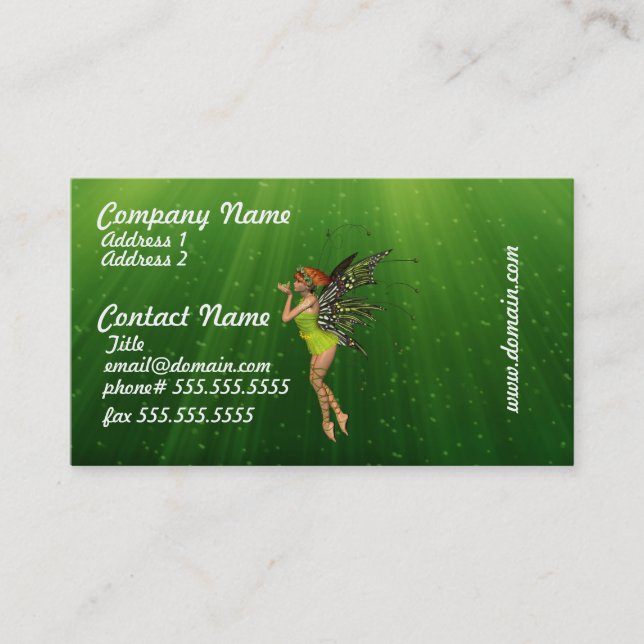 Pixie Business Cards (Front)