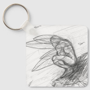 Pixie Dust in the Wind Keychain