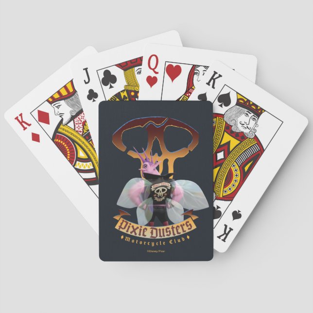 Pixie Dusters - Motorcycle Club Playing Cards (Back)