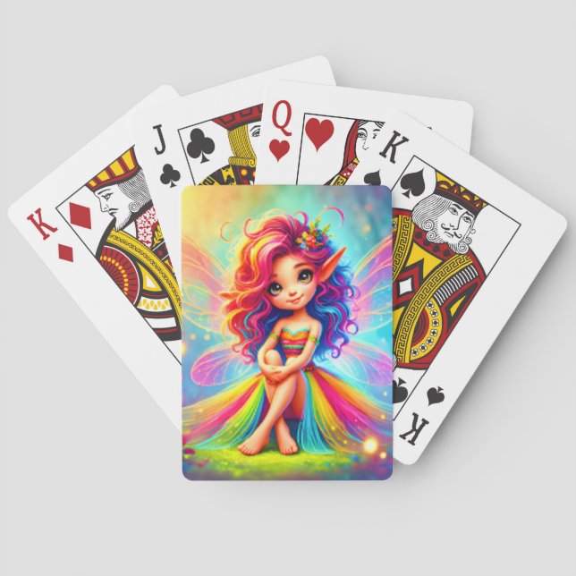 Pixie Fantasy Playing Cards (Back)