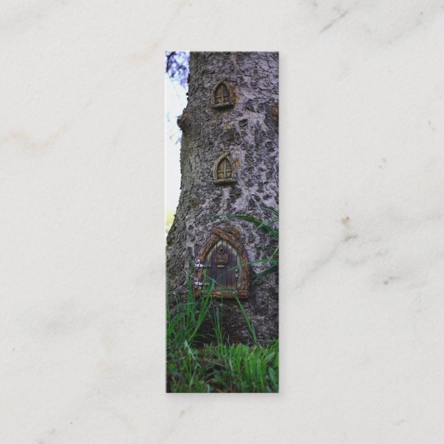Pixie House Bookmark Mini Business Card (Front)