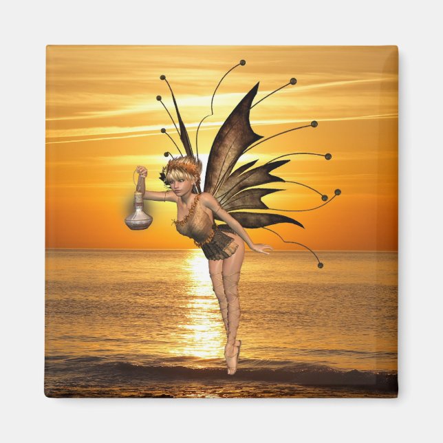 Pixie Lantern Magnet (Front)