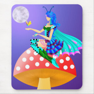 Pixie on Mushroom  Mouse Pad