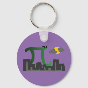 Pizilla Keychain