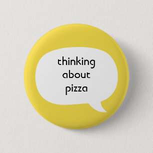 Pizza 2 Inch Round Button