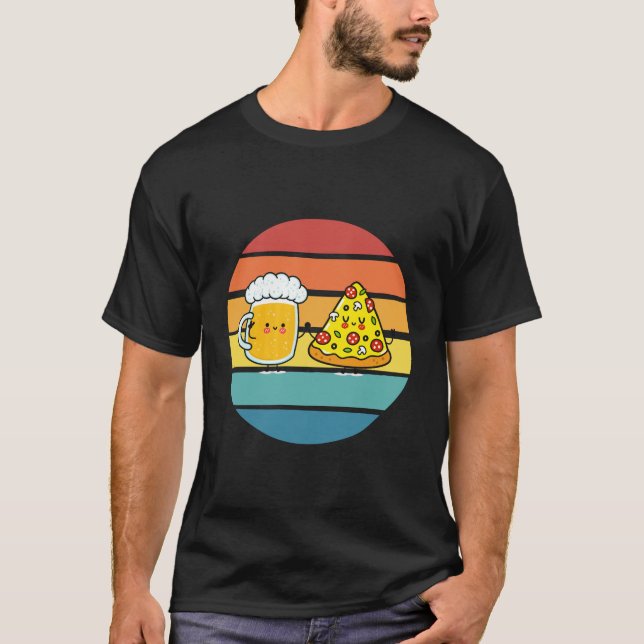 Pizza and beer T-Shirt (Front)