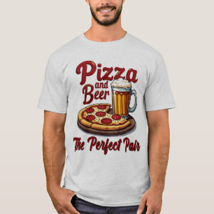 Pizza and Beer T-Shirt – The Perfect Pair Tee