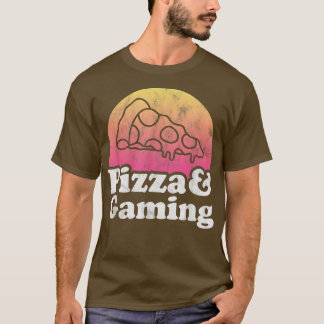 Pizza and Gaming or Gamer T-Shirt
