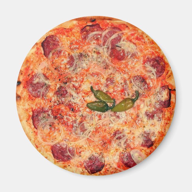 Pizza anyone? magnet (Front)