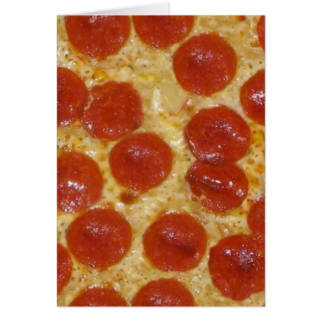 pizza au gros pepperoni (Devant)