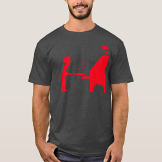 Pizza baker, pizza baking, pizzeria, baker, profes T-Shirt