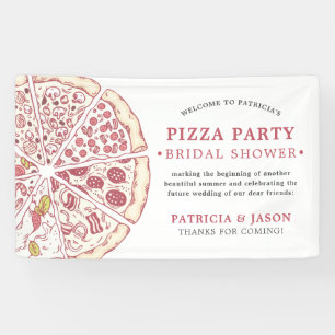 Pizza   Bannière Fête des mariées