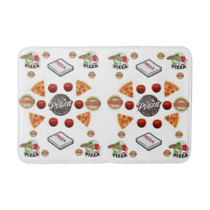 Pizza Bathroom Bathmat