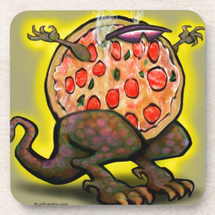 Pizza Beast Coaster