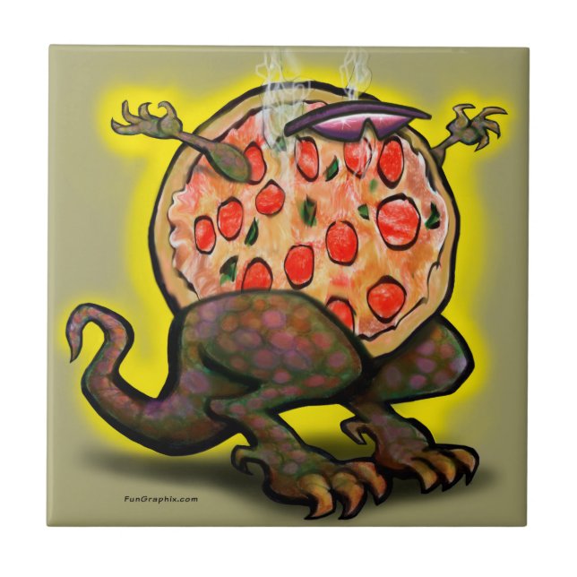 Pizza Beast Tile (Front)