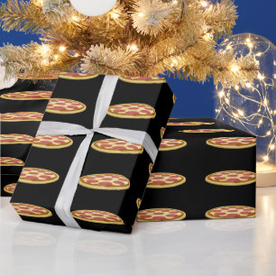 PIZZA BIRTHDAY FUNNY WRAPPING PAPER