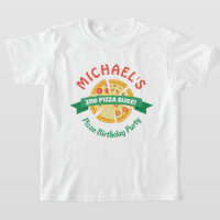Pizza Birthday Party Shirt