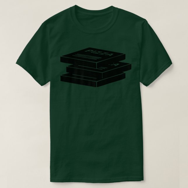 Pizza Bo Stack  T-Shirt (Design Front)