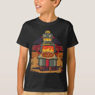 Pizza Bot - Robot Lover T-Shirt