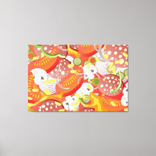 Pizza Canvas Print