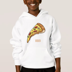 Pizza cartoon illustration