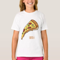 Pizza cartoon illustration