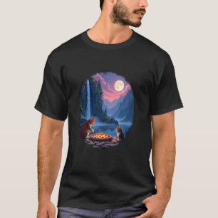Pizza Cat Lover T-Shirt