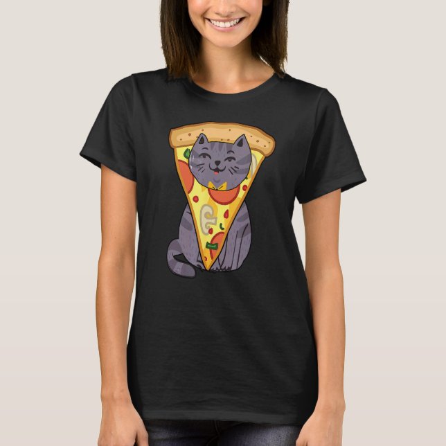 Pizza Cat T-Shirt (Front)