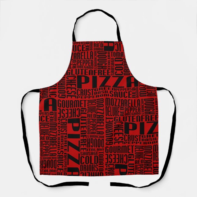 pizza chitChat Adult Apron (Front)