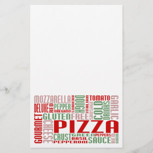 pizza chitChat Stationery