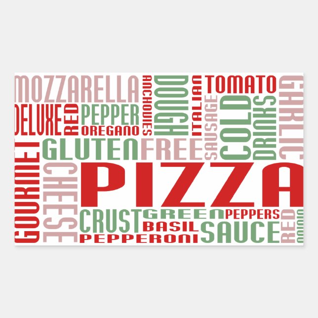 pizza chitChat Sticker (Front)