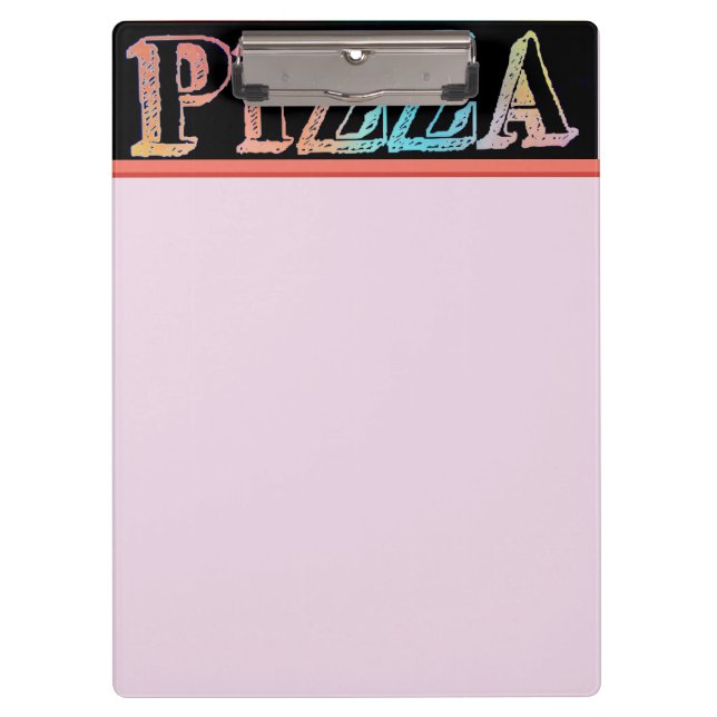 Pizza Clipboard (Front)