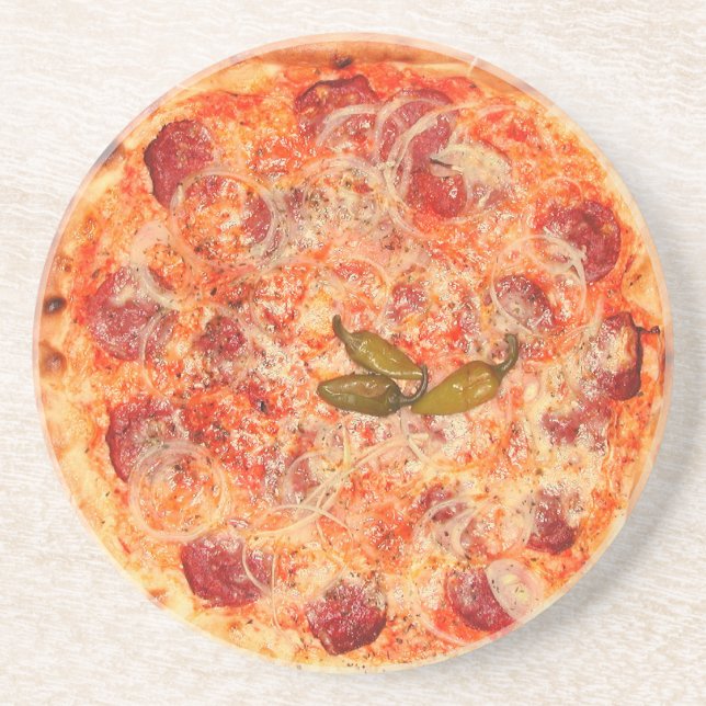 Pizza Coaster (Front)