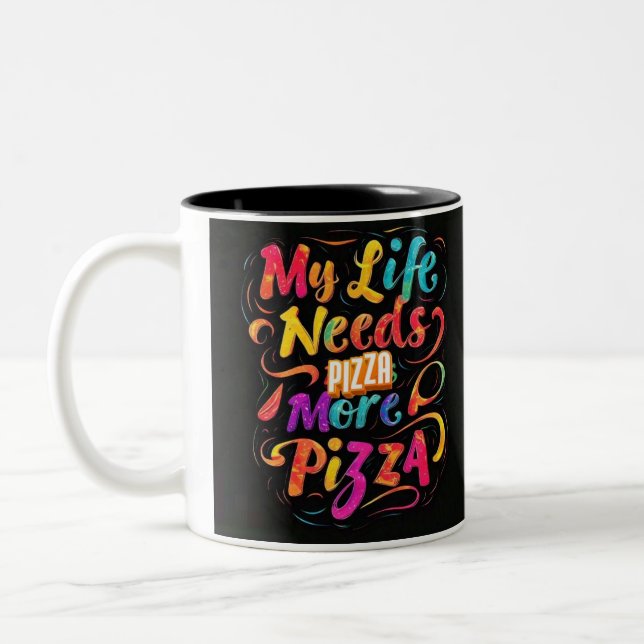 Pizza Coffee Mug  (Left)