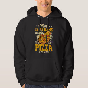 Pizza  costume adult pizza maker mom hoodie