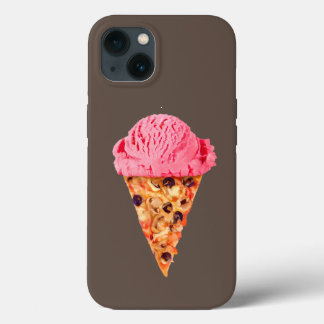 Pizza crème glacée Coque-Mate coque iphone