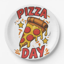 Pizza Day – Fun Pepperoni Pizza Slice Design