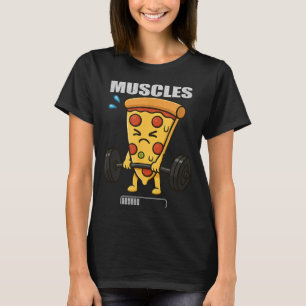 Pizza Deadlift Gym Rat Installing Muscle Lifting M T-Shirt