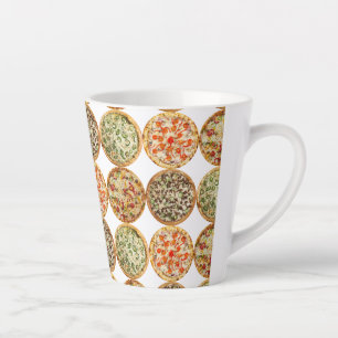 Pizza délice Latte Mug
