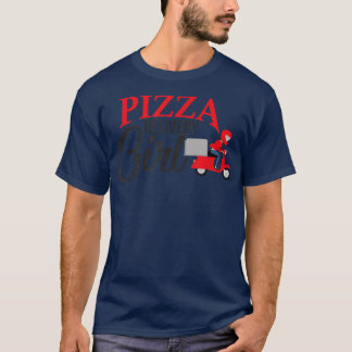 Pizza delivery girl matching pizza costume for wom T-Shirt