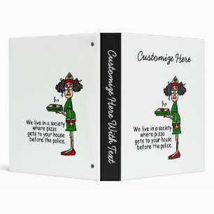 Pizza Delivery Humour Binder