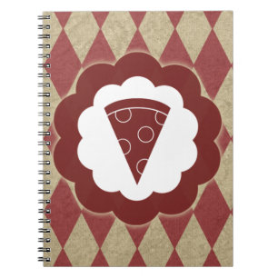 pizza diamonds notebook