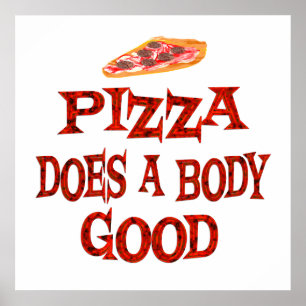 Pizza Does Good Poster