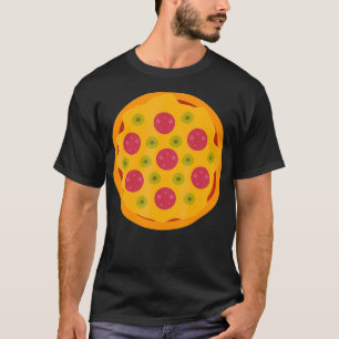 Pizza Easy Pizza And Delivery Guy Couple Halloween T-Shirt