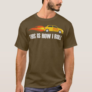 Pizza Fast Delivery This is How I Roll T-Shirt