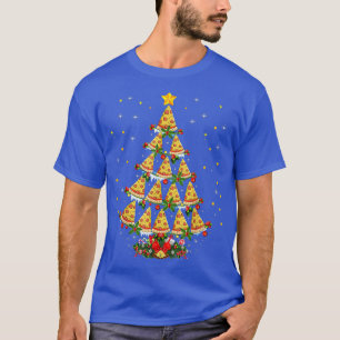 Pizza Fast Food Lover Xmas Gift Pizza Christmas Tr T-Shirt