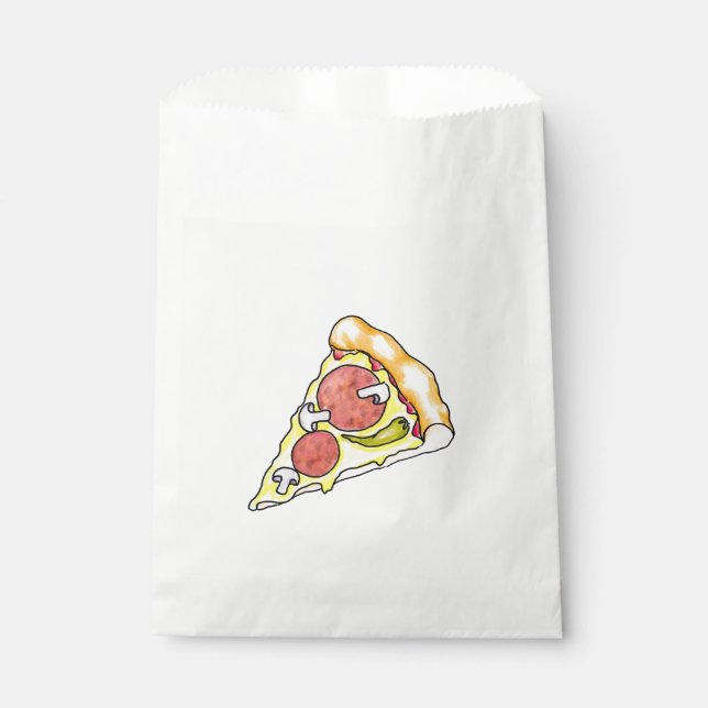 Pizza Favour Bag (Front)