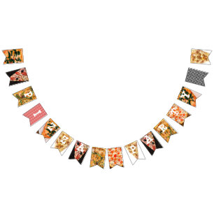 Pizza fête Anniversaire Drapeau