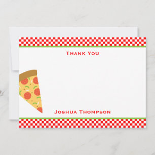 Pizza Flat Note Card
